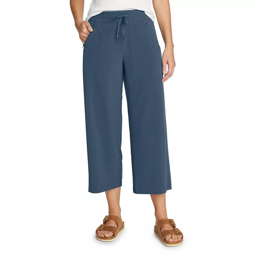 Women's Eddie Bauer Tall Departure Wide Leg Crop Pants,  Product Image