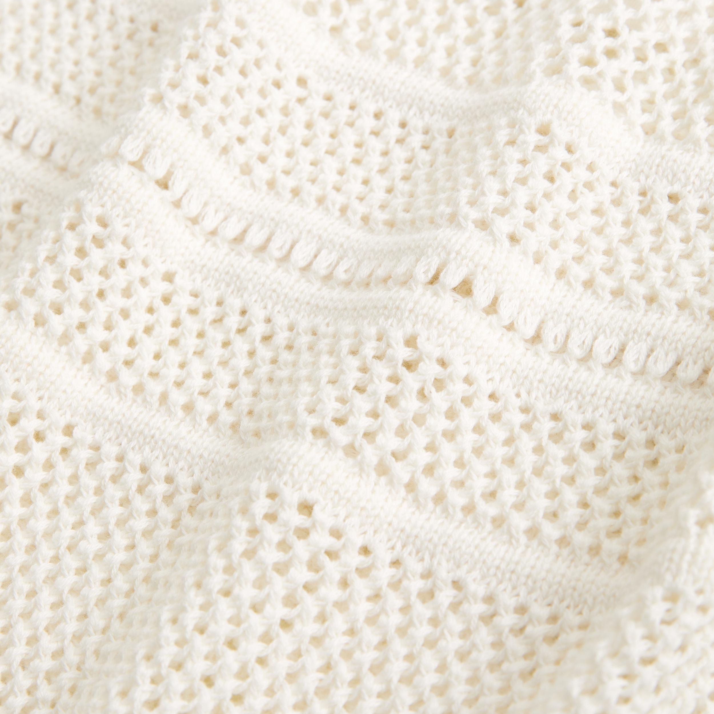 Mid Rise Crochet-Style Maxi Skirt Product Image