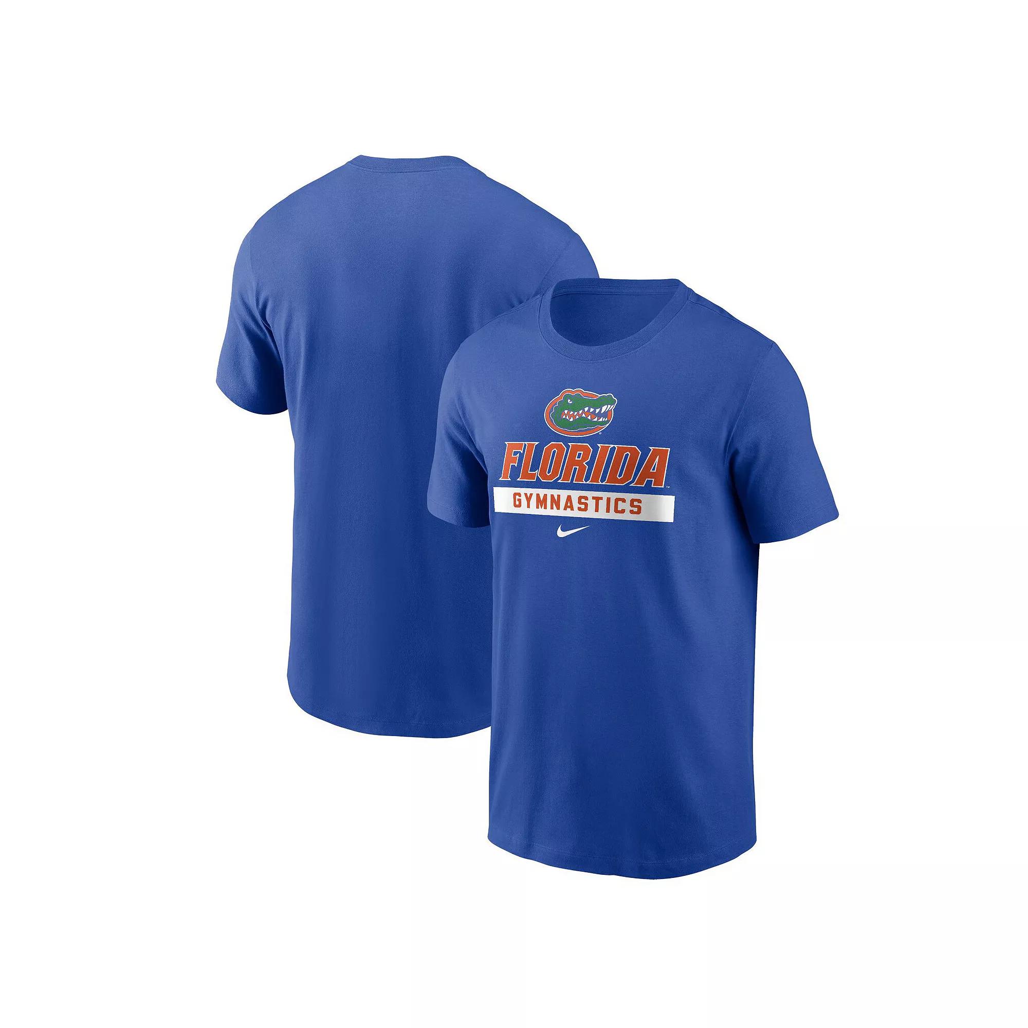 Men's Nike Royal Florida Gators Gymnastics T-Shirt, Size: Medium, Blue Product Image
