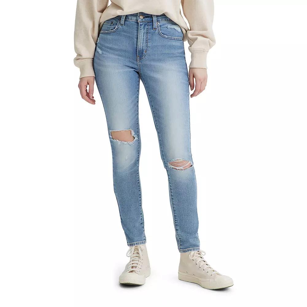 Women's Levi's® 721™ High Rise Skinny Jeans, Size: 27(US 4)Small, High Beams Product Image