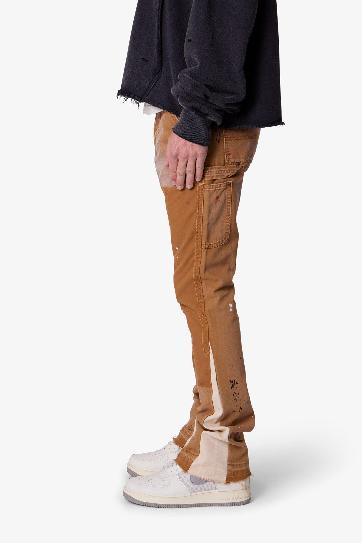 B243 Flare Denim - Brown Product Image