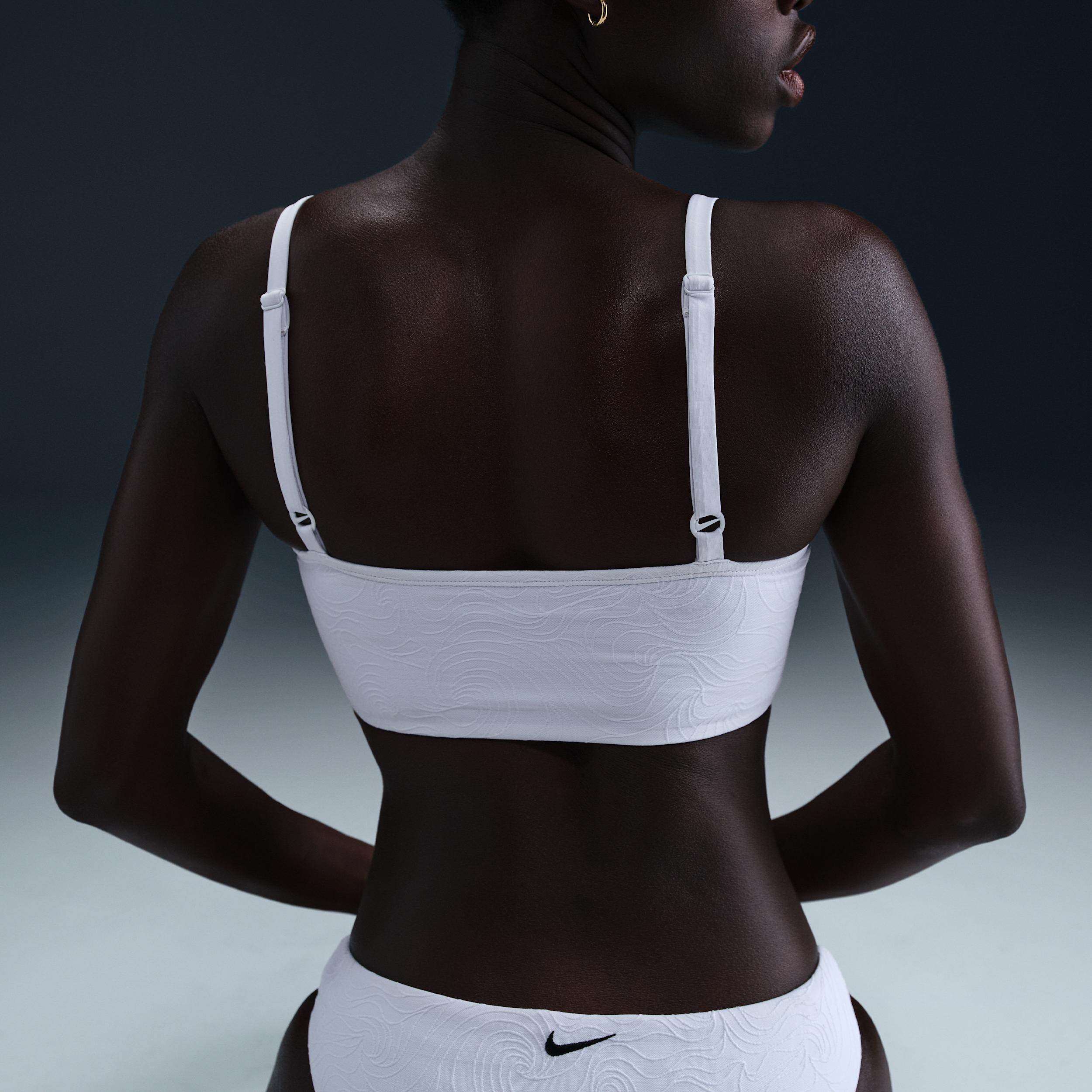 Nike Womens Swim Water Texture Hipster Bikini Bottom | NESSF263-100 Product Image