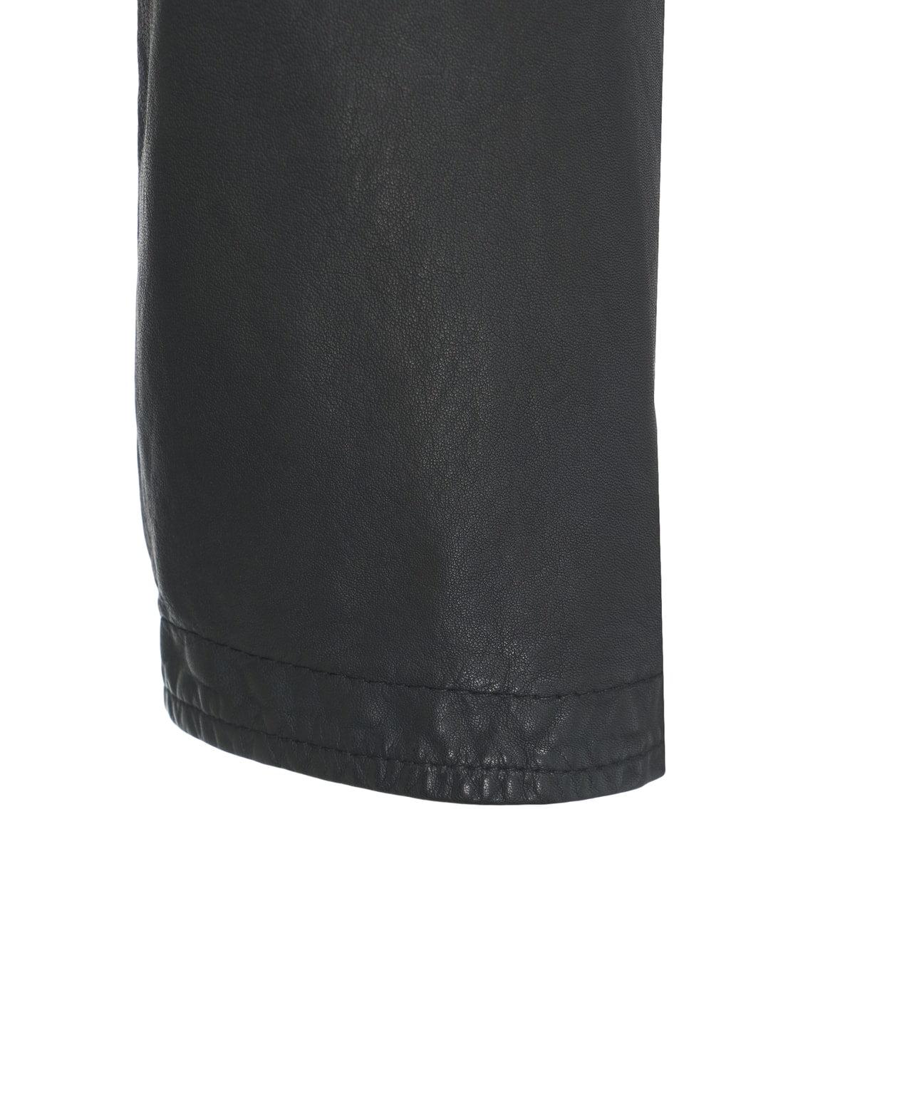 Leather biker jacket Product Image