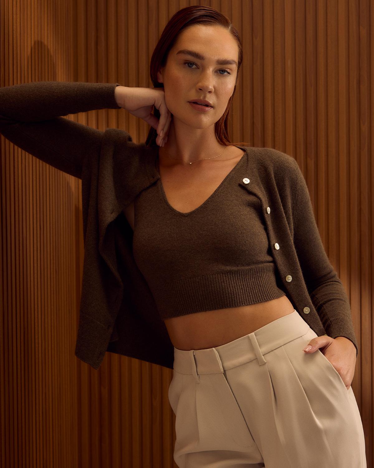 Quince | Women's Mongolian Cashmere Cardigan Sweater Size XL Product Image