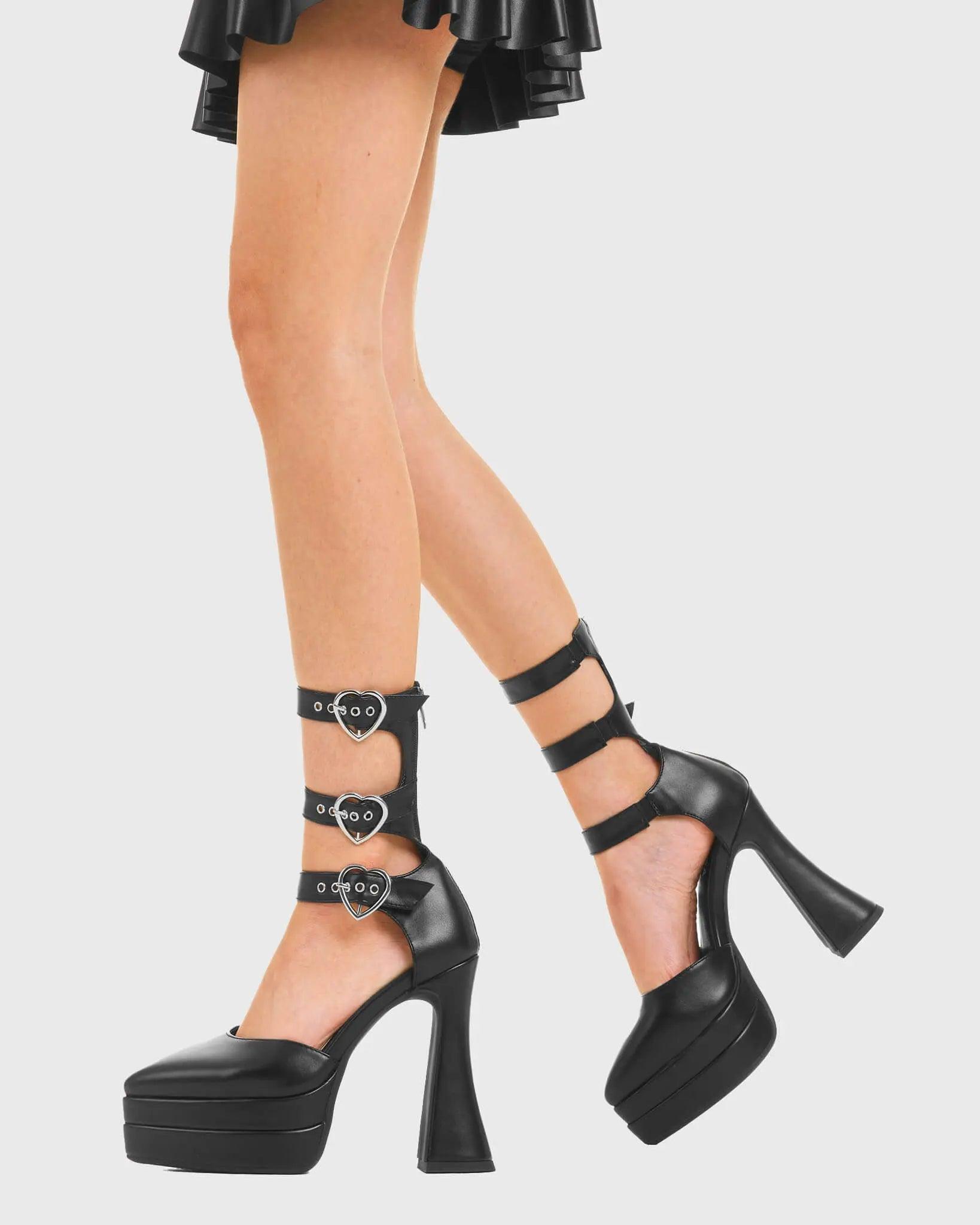 Complex Love Platform Heels Product Image