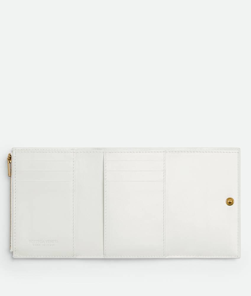 Women's Cassette Tri-Fold Wallet in Chalk Product Image