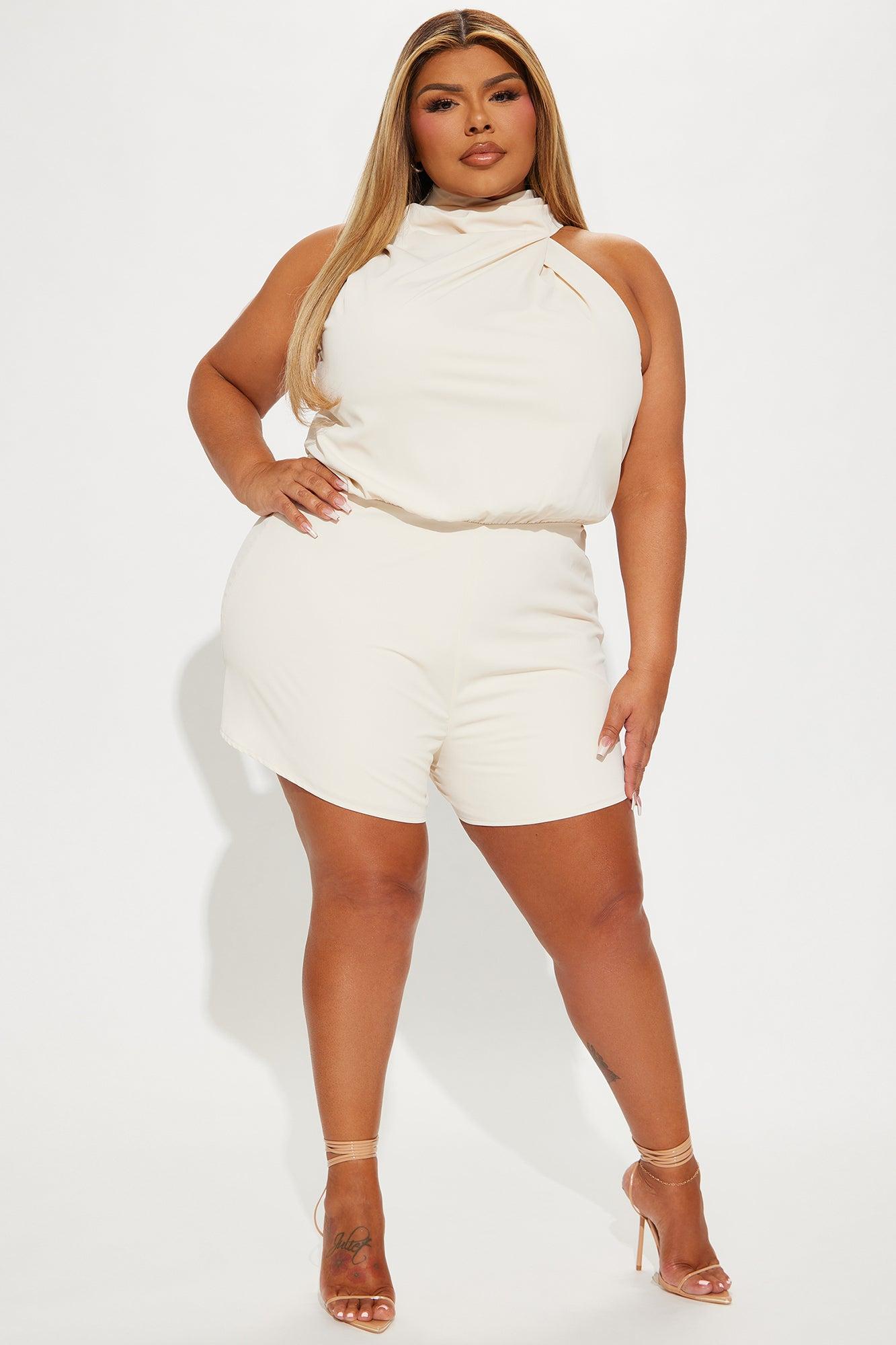 Summer In The City Romper - Cream Product Image