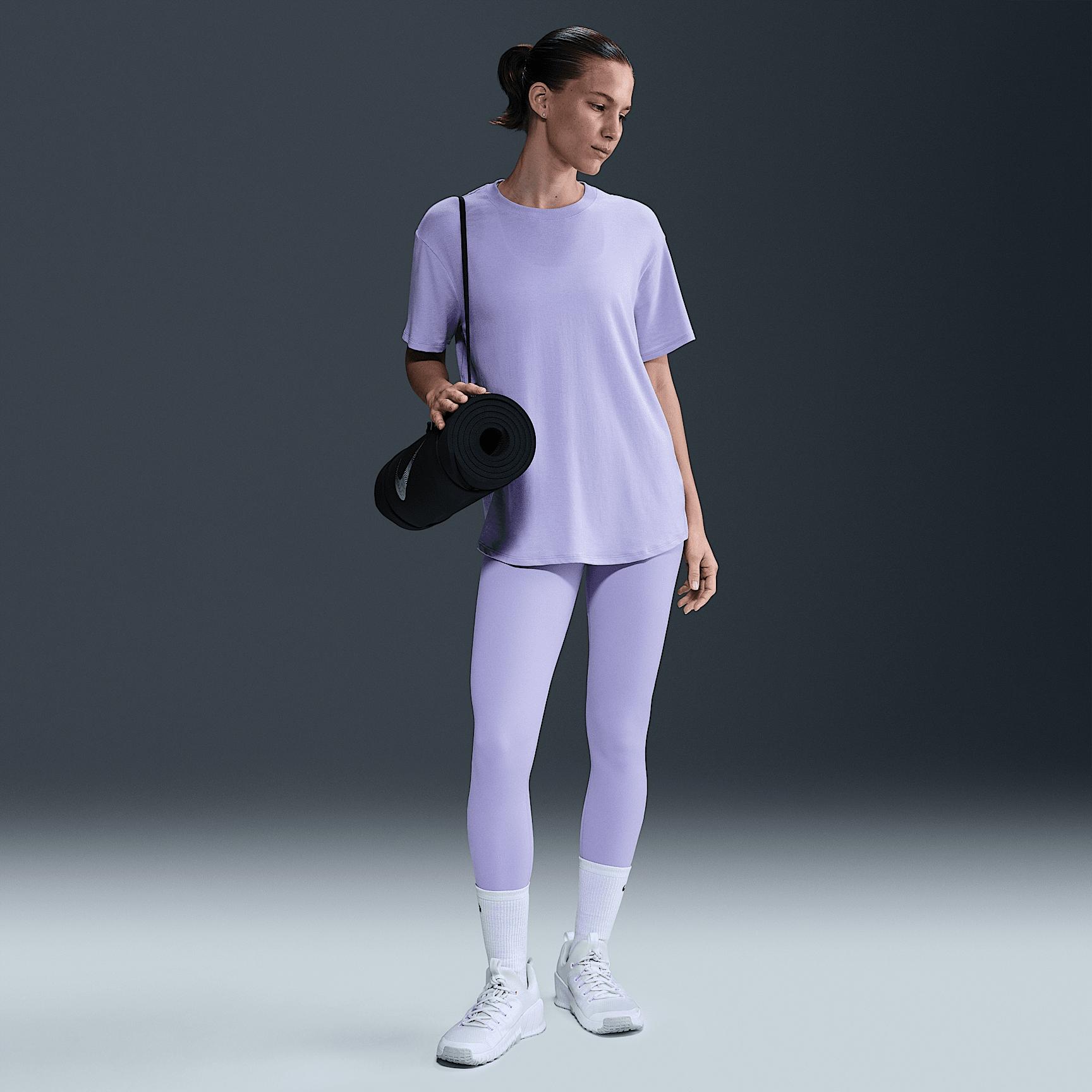 Nike One Relaxed Women's Dri-FIT Short-Sleeve Top Product Image