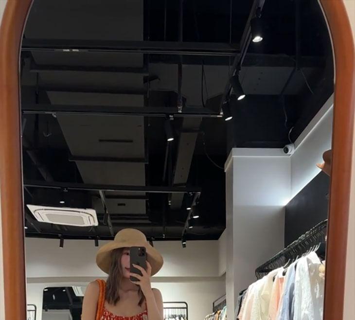 Spaghetti Strap Floral Print Maxi A-Line Dress Product Image