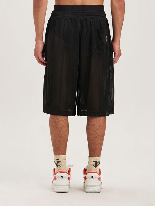 PALM SPORT MESH SWEATSHORTS BLACK - OFF Product Image