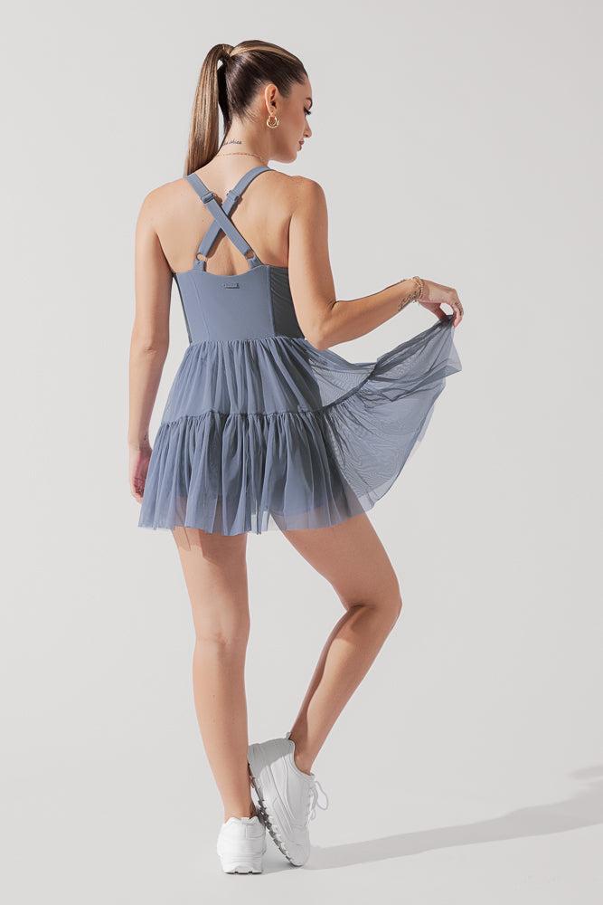 Corset Pirouette Dress - Blue Mist Product Image