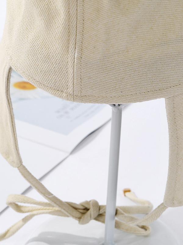 Going Out Solid Color Sun Protection Fisherman Hat Product Image