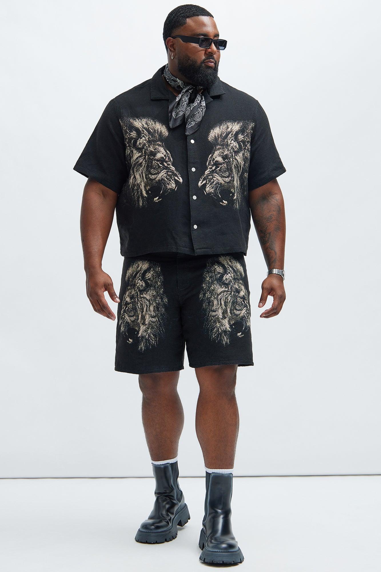 Armaros Tapestry Shirt - Black/combo Product Image