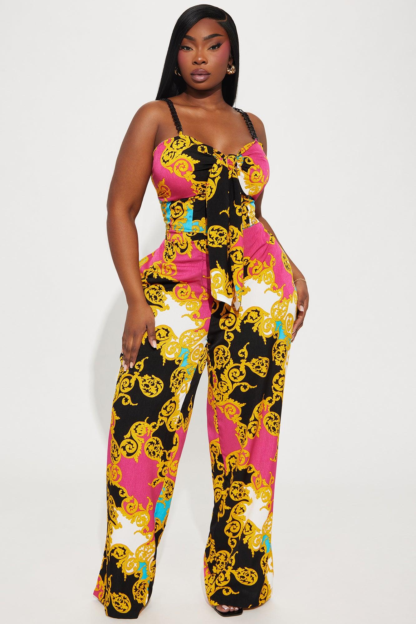 High Status Pant Set - Black/combo Product Image