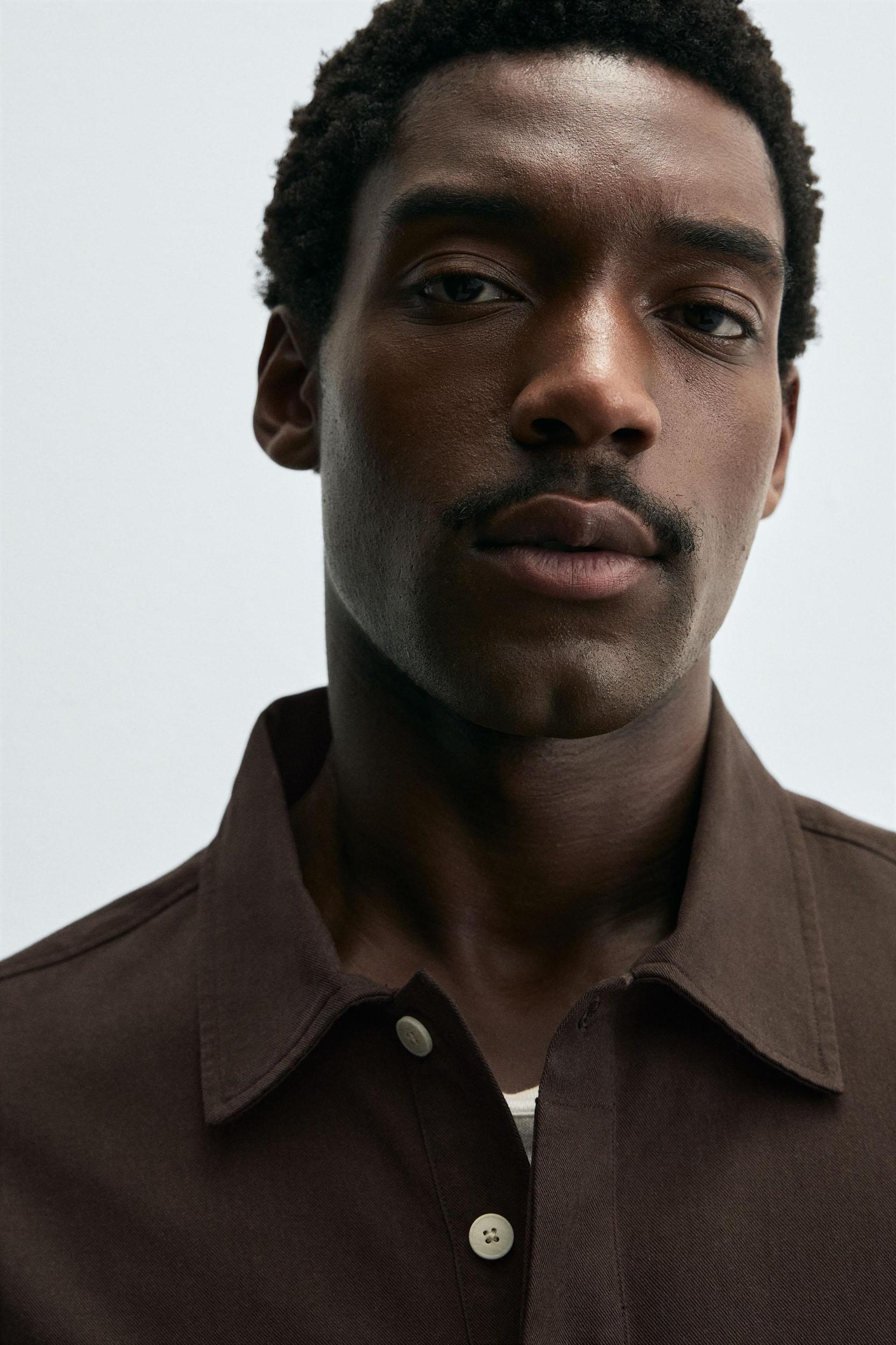 LYOCELL - COTTON POLO SHIRT Product Image