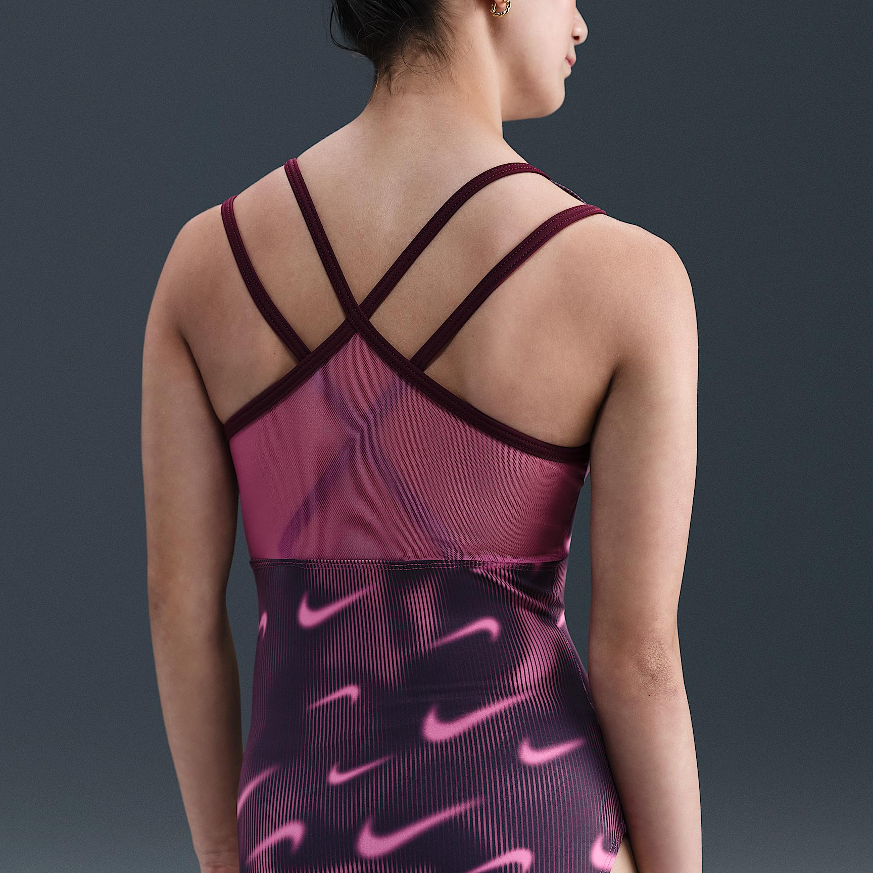 Nike Women's Gymnastics Nike Women's Smoky Swoosh Leotard Product Image