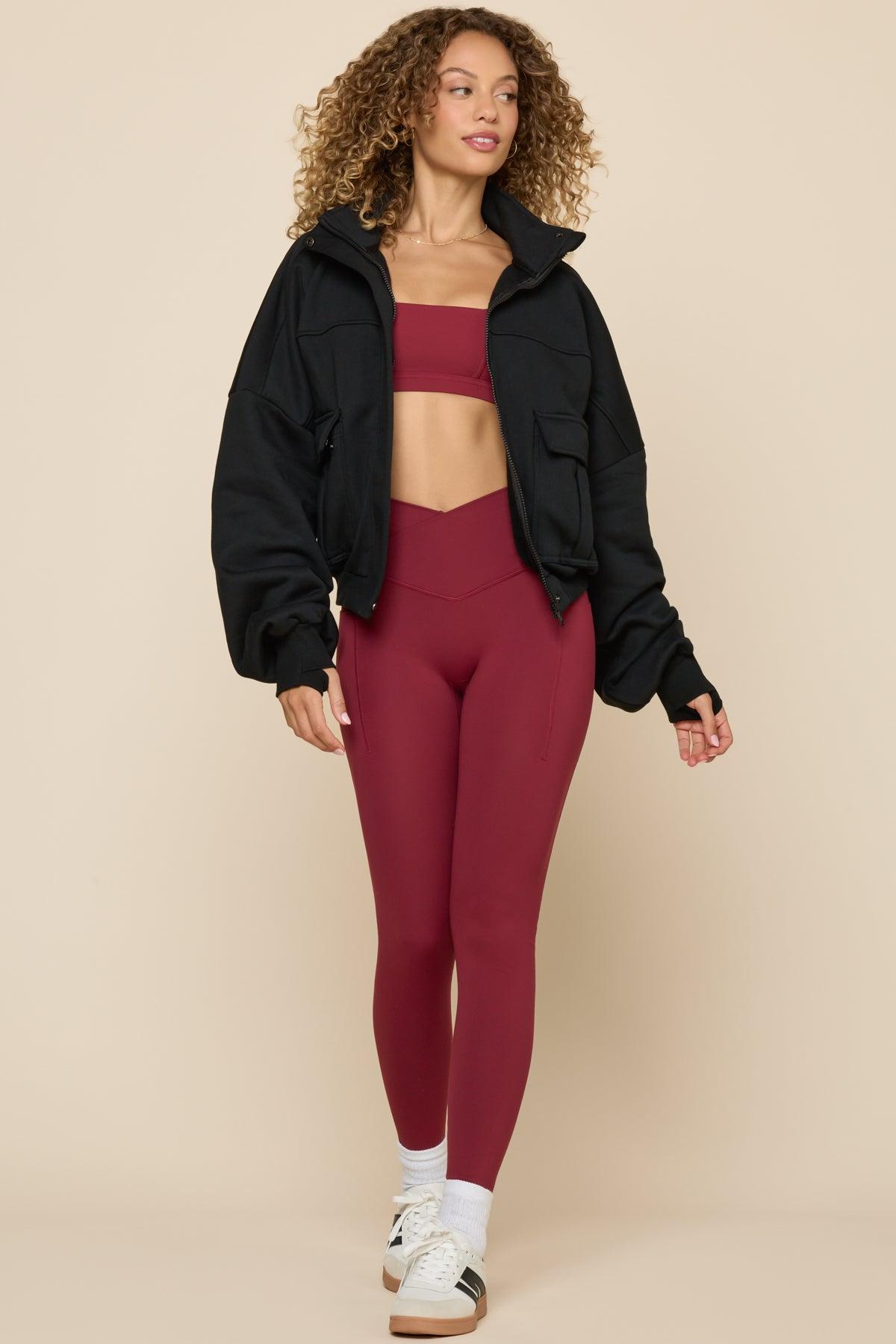 Cloud Bomber Jacket - Ivory Product Image