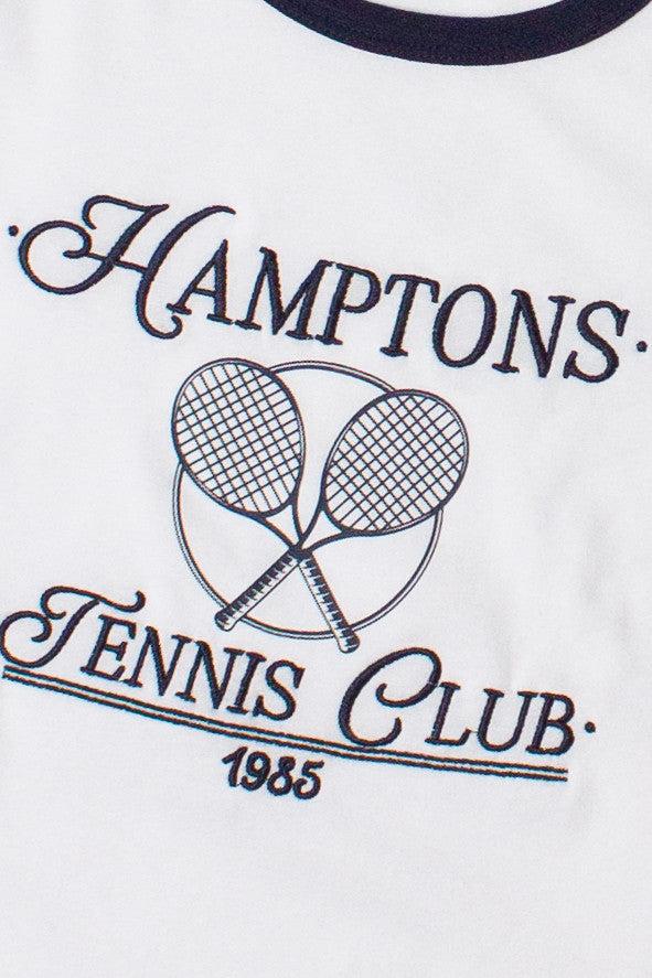 Hamptons Tennis Club Ringer Tee Product Image