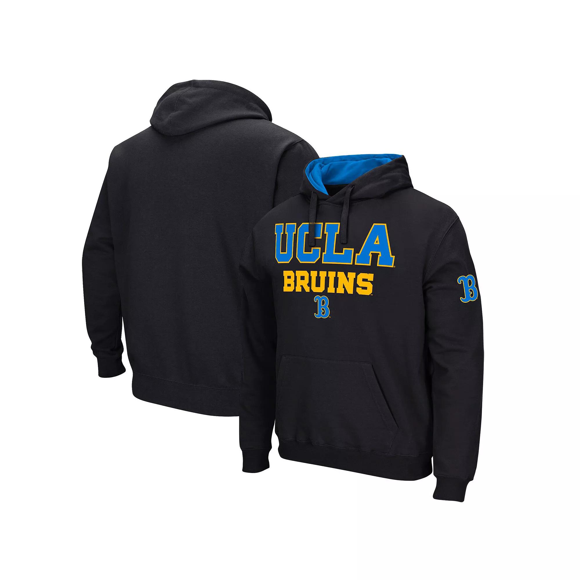 Men's Colosseum Black UCLA Bruins Sunrise Pullover Hoodie,  Product Image