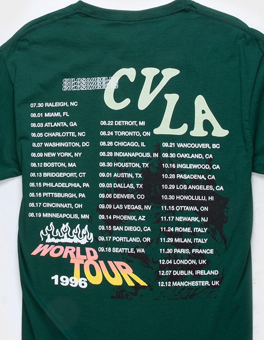 CVLA World Tour Mens Tee - FOREST Product Image