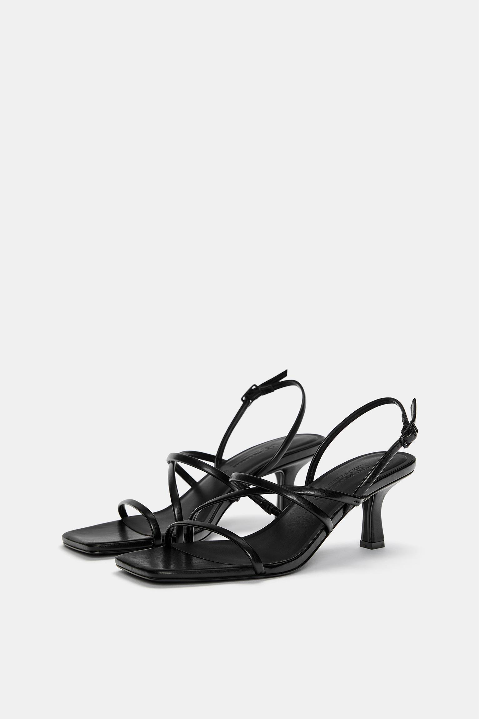 Strappy heeled sandals Product Image