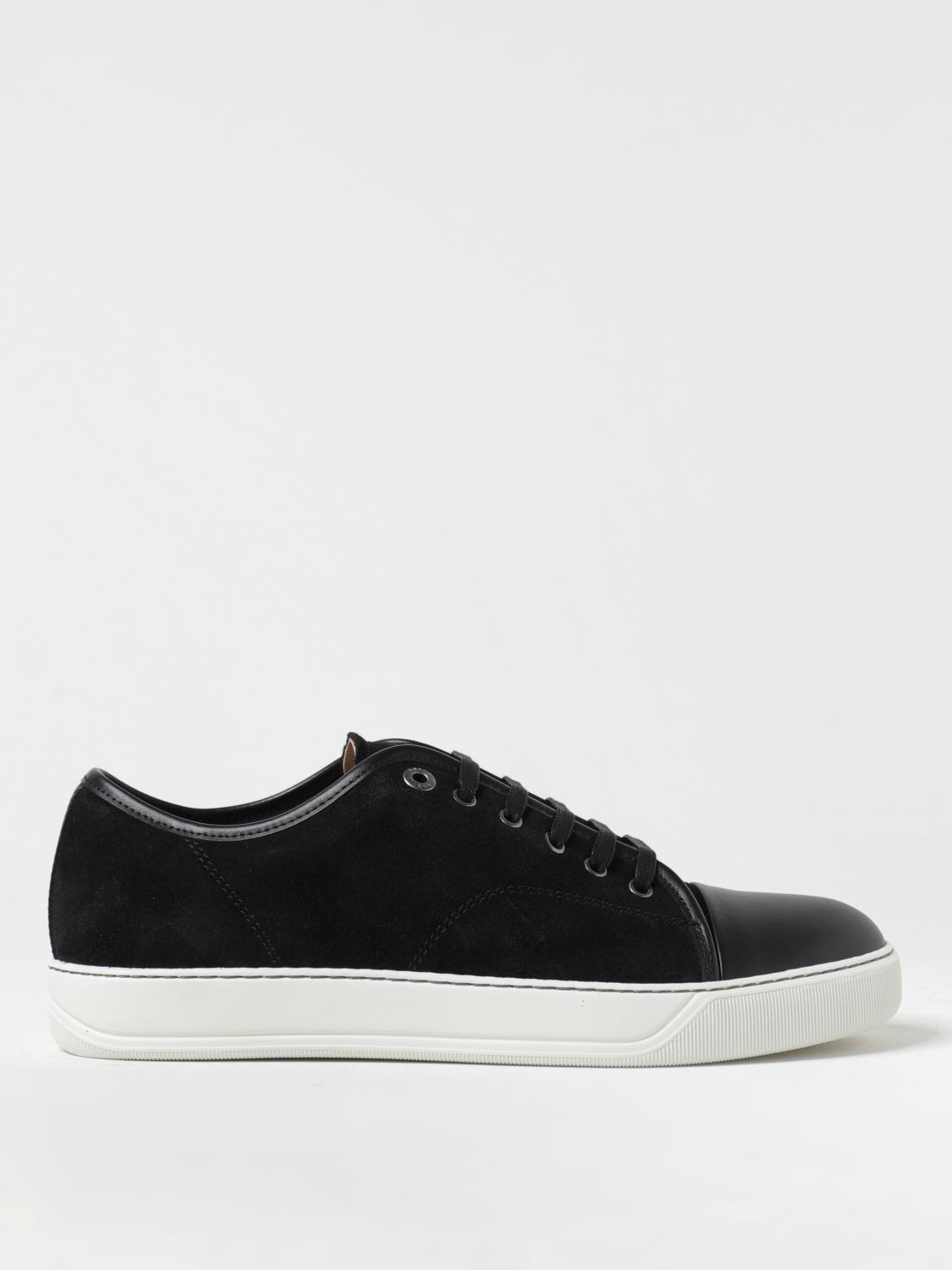 Black DBB1 Suede & Patent Leather Sneakers Product Image