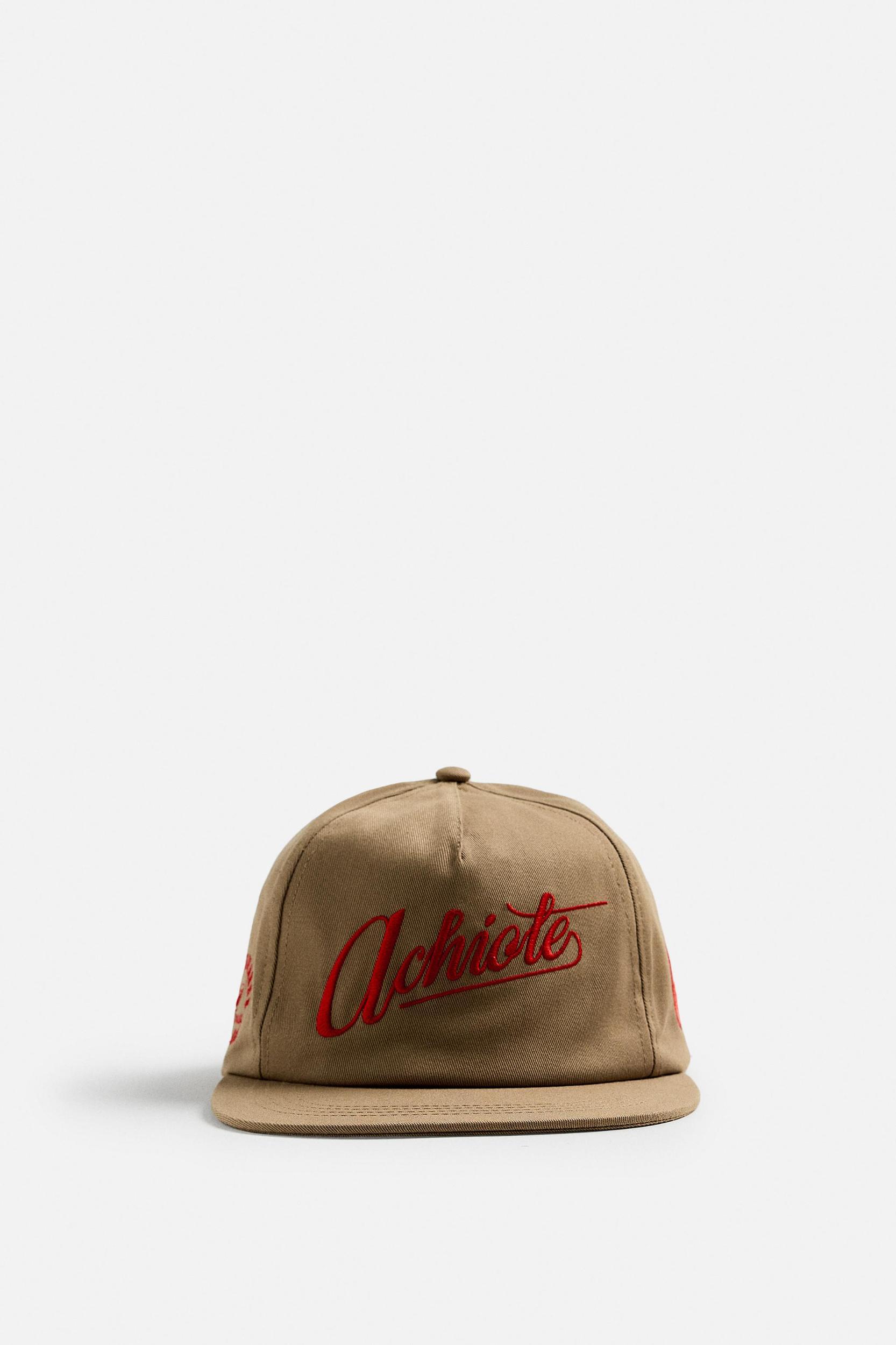 FLAT BILL EMBROIDERED CAP Product Image