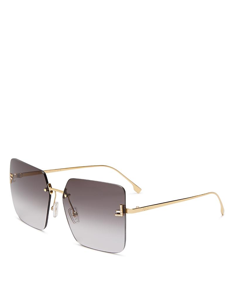 Fendi Rimless Square Sunglasses, 59mm Product Image