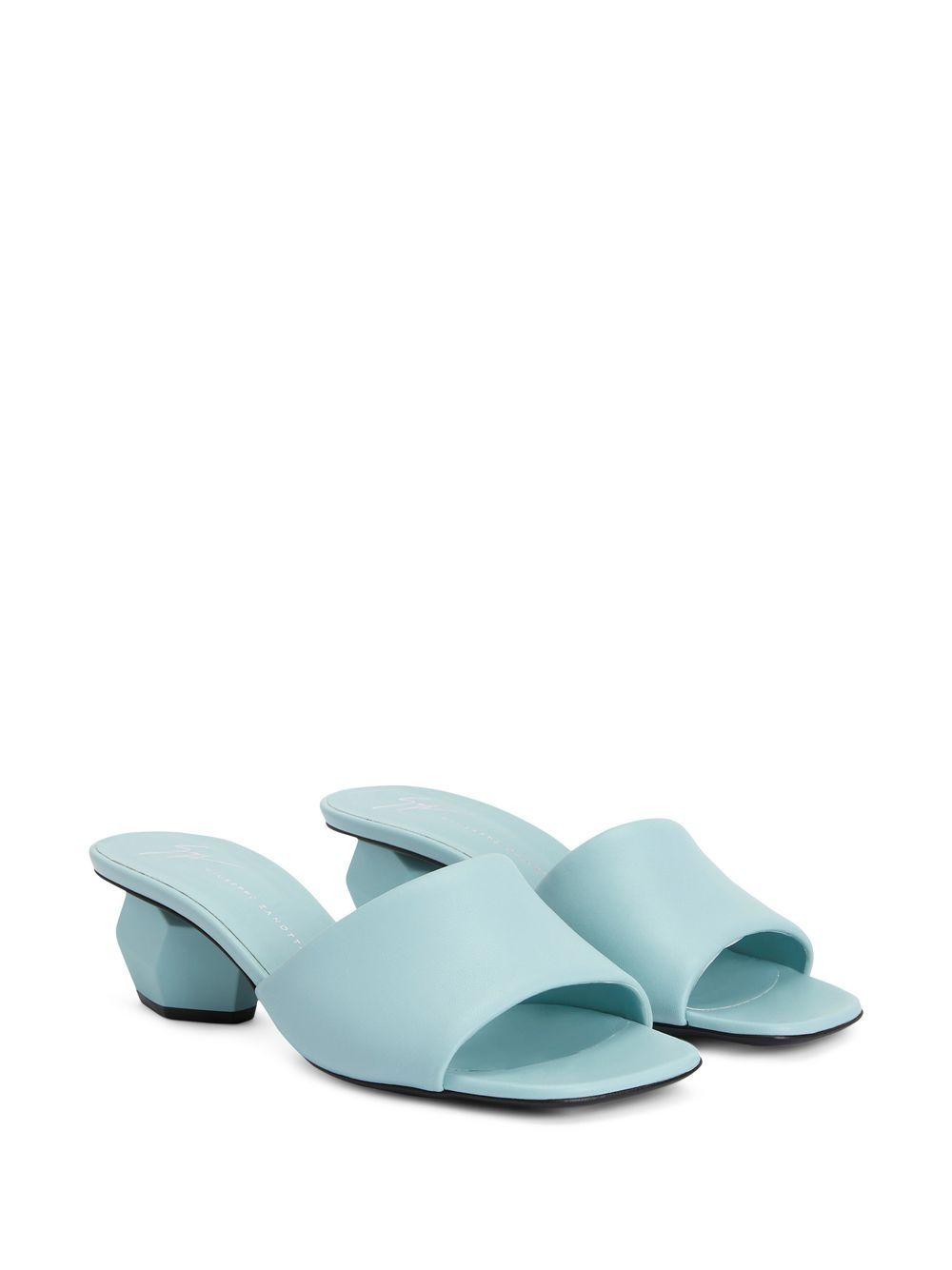 Rozalie jewel-heel sandals Product Image