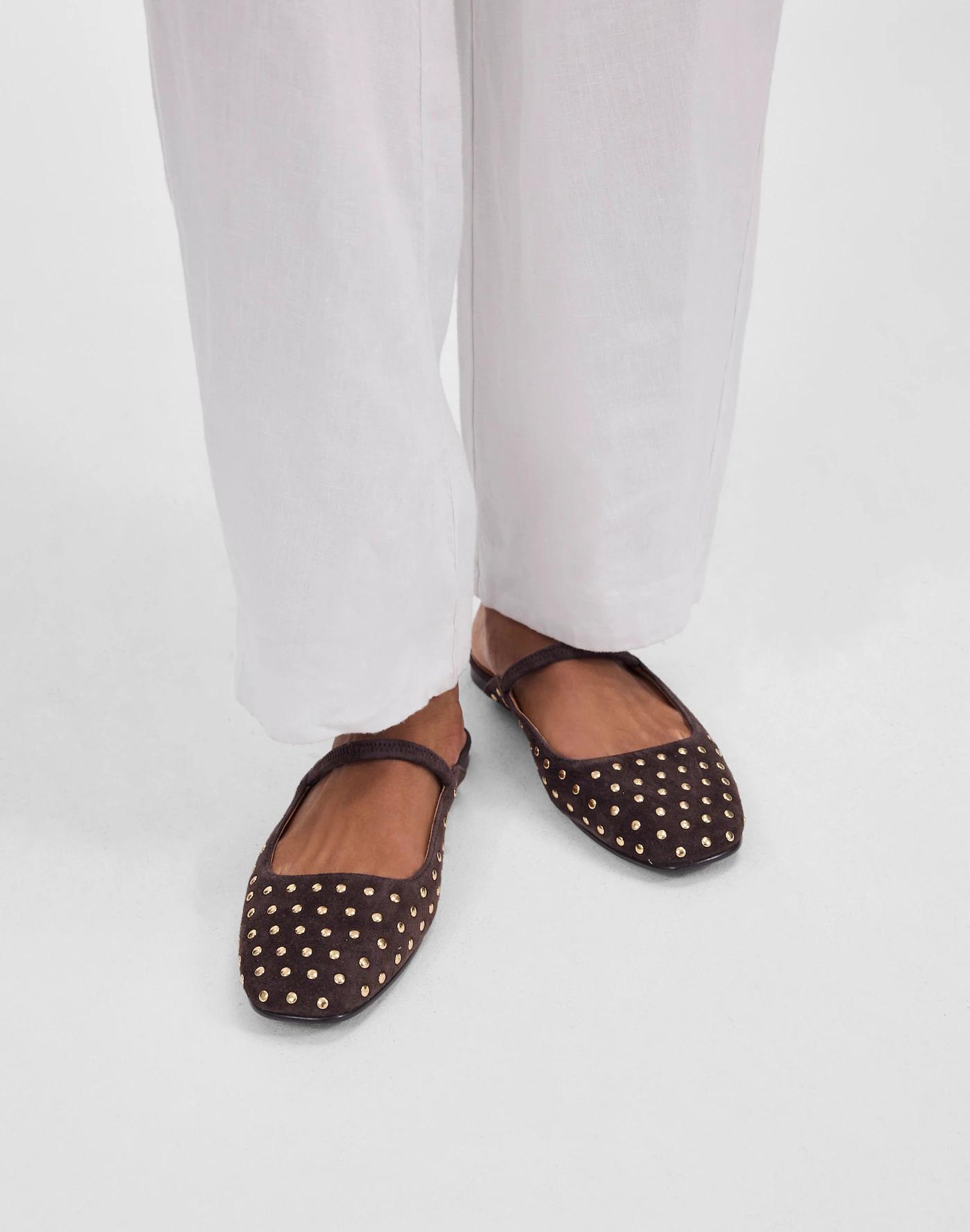 The Greta Ballet Flat Mule Product Image