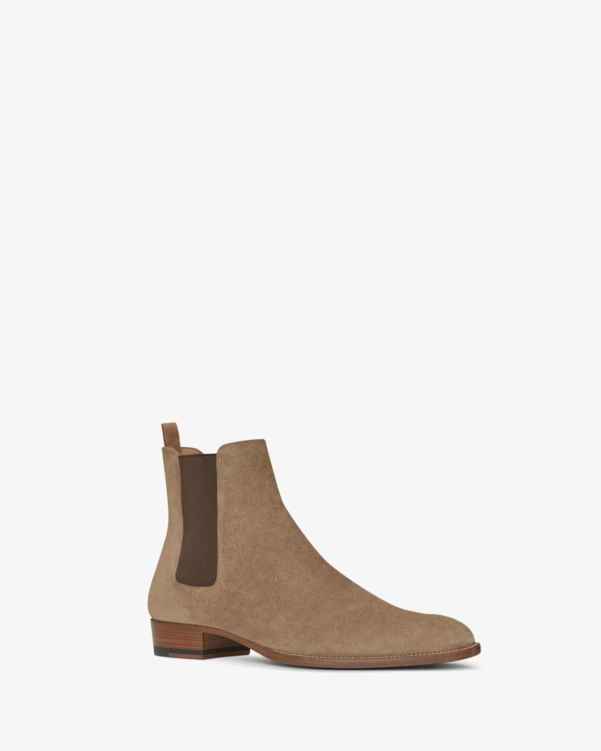 wyatt chelsea boots in suede Product Image