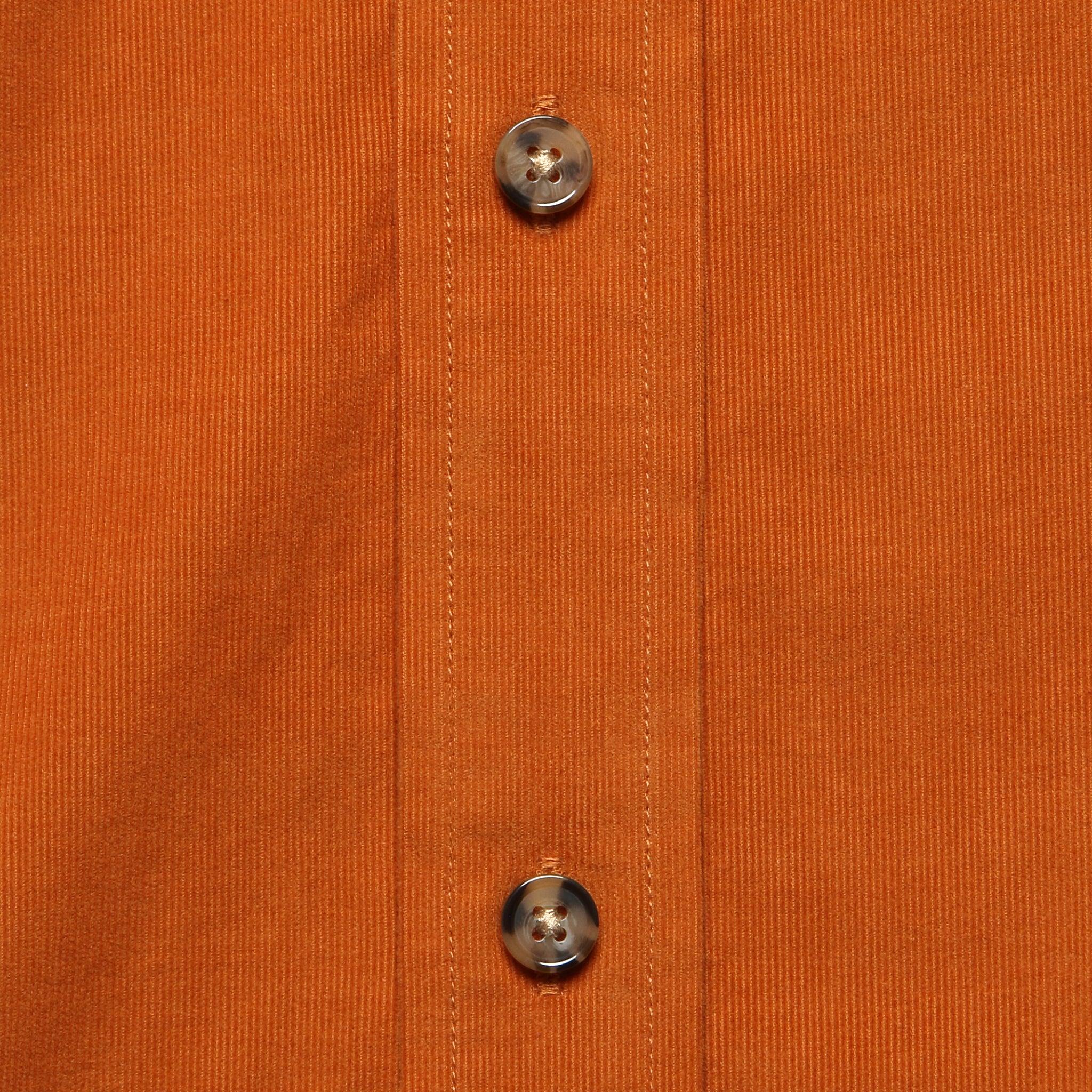 Pinwale Corduroy Shirt - Rust Product Image