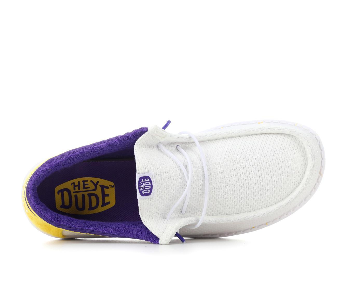 Men's HEYDUDE Wally Varsity Jersey Casual Shoes Product Image