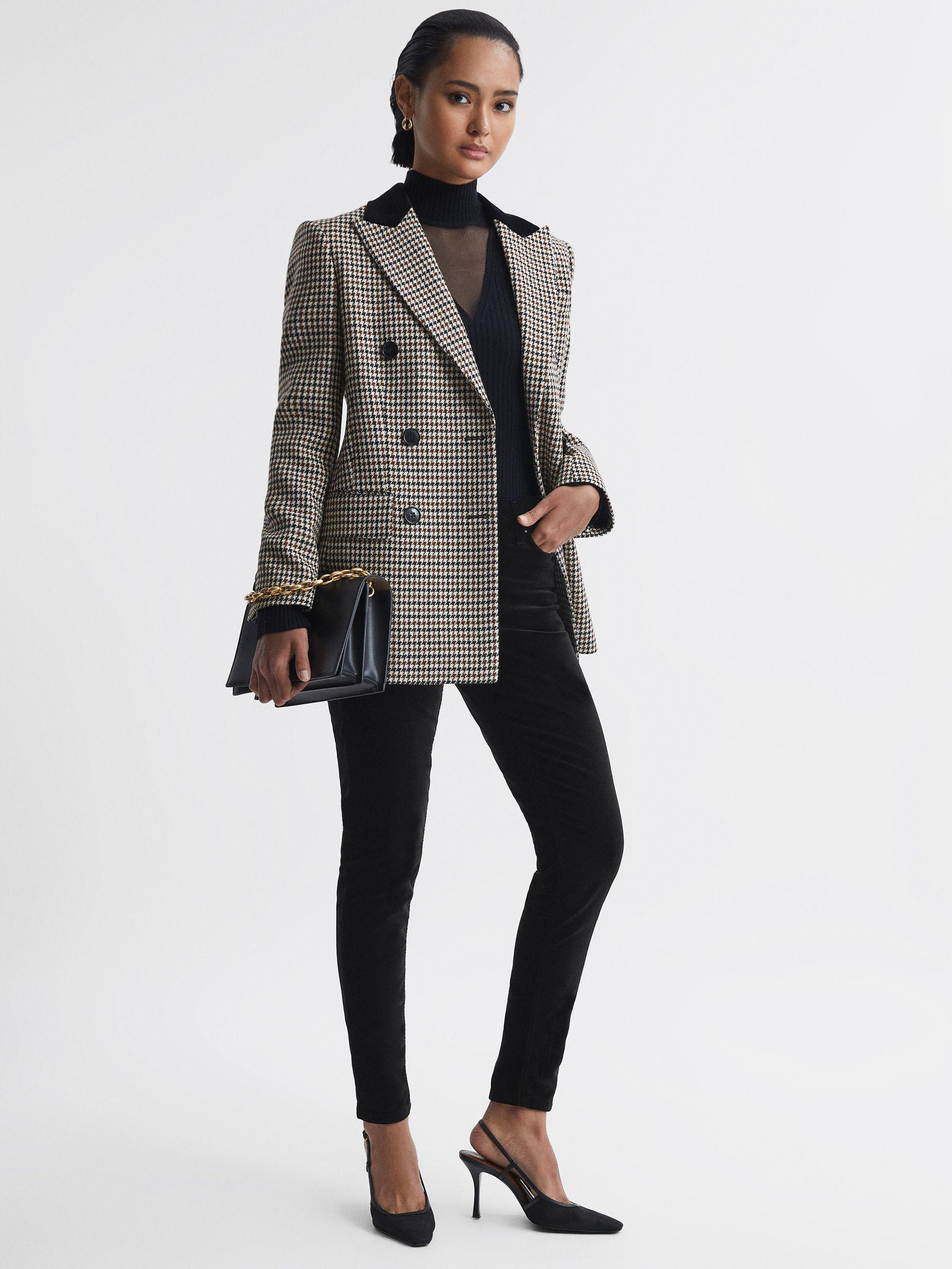 Velvet Mid Rise Skinny Jeans in Black Product Image