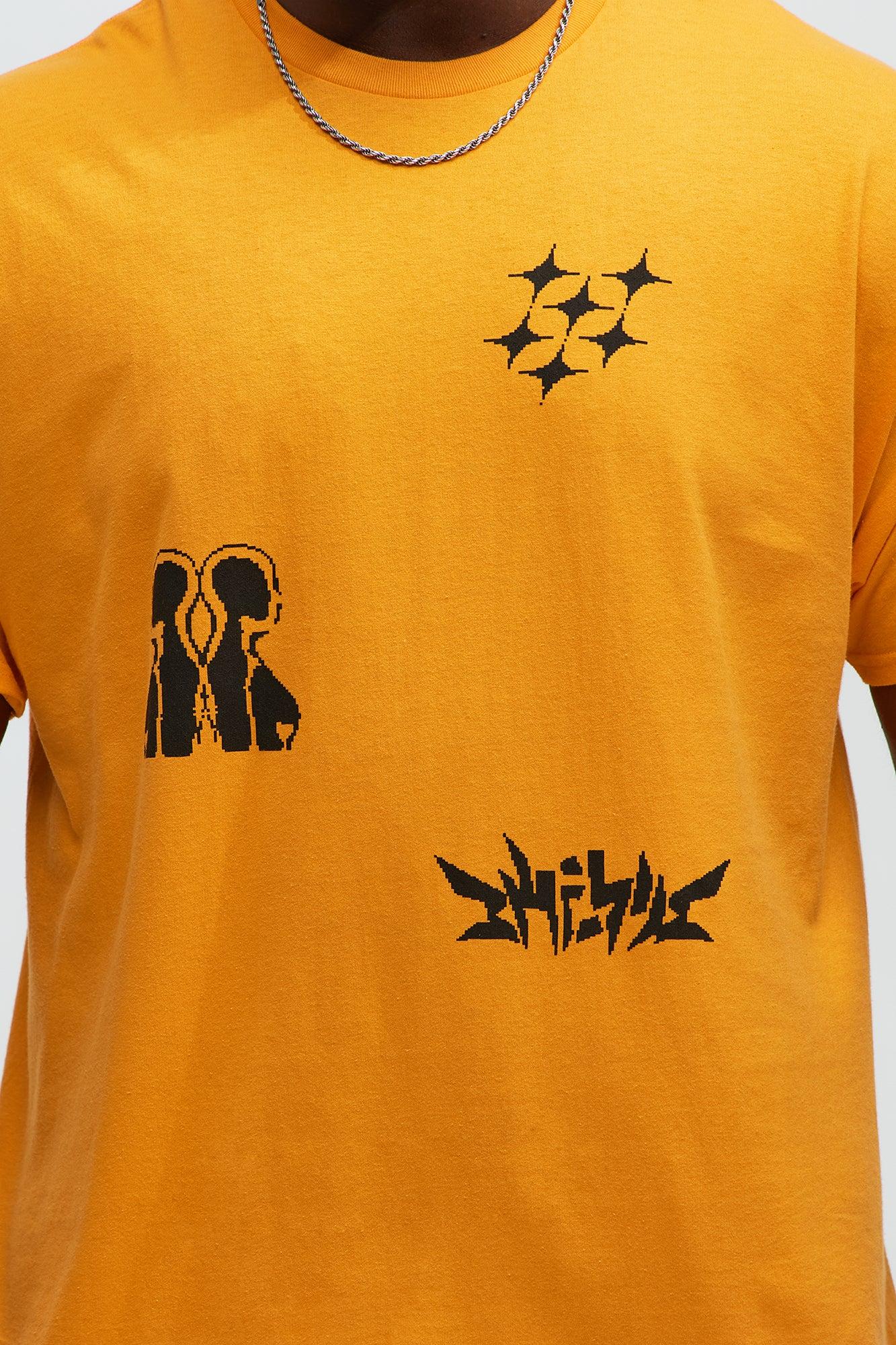 Back To Back Short Sleeve Tee - Orange Product Image