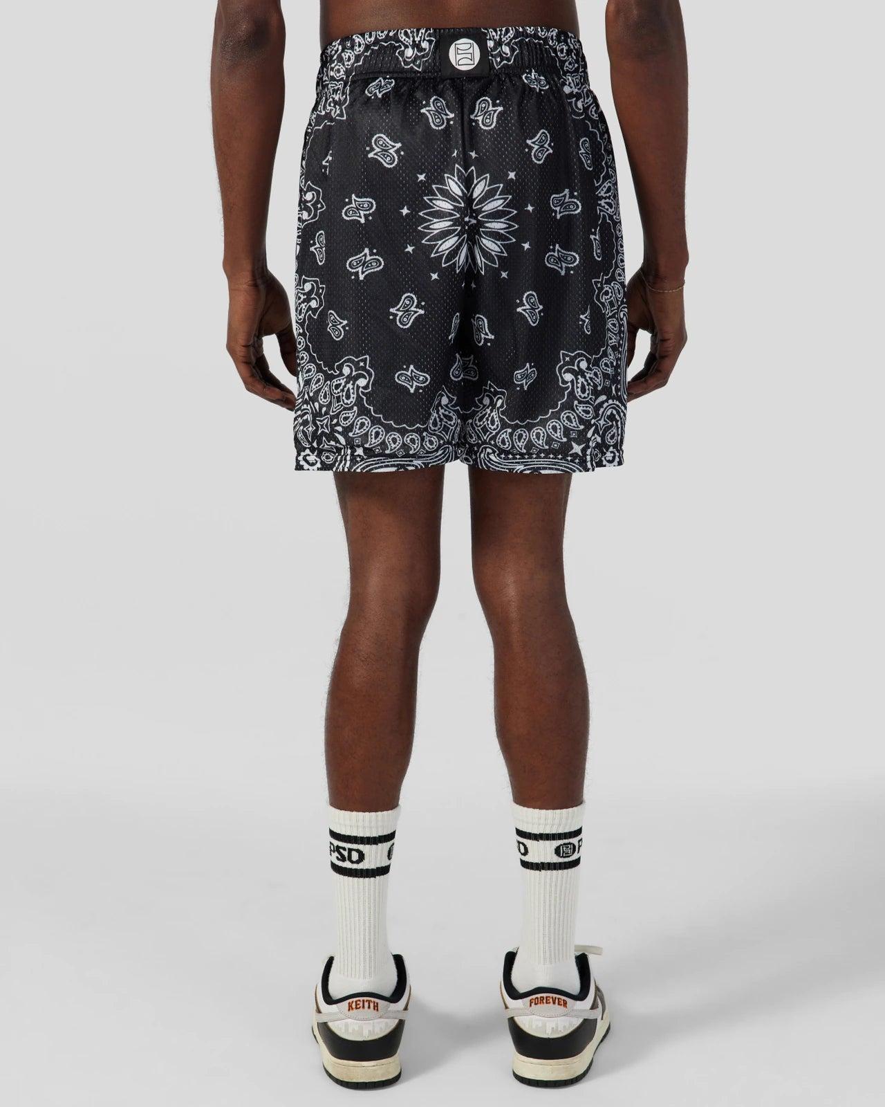 Black Bandana Active Short Male Product Image