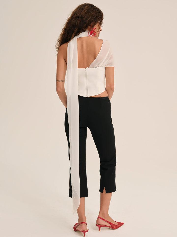 Capri Top — White Product Image