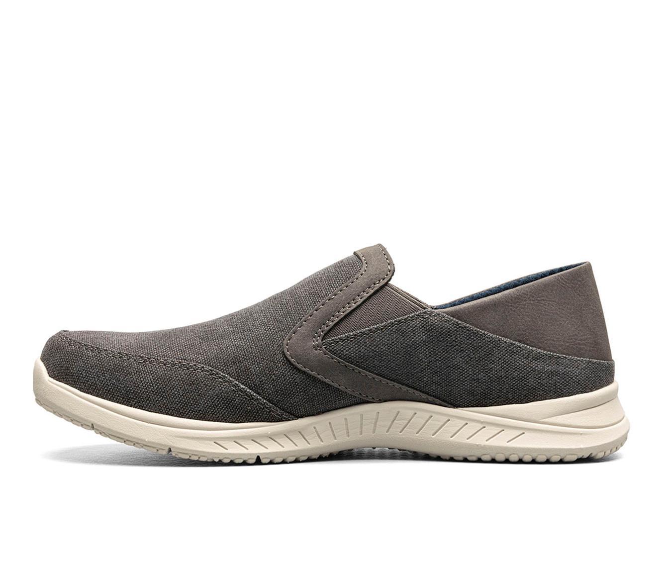 Men's Nunn Bush Conway EZ Canvas Moc Toe Slip On Shoes Product Image