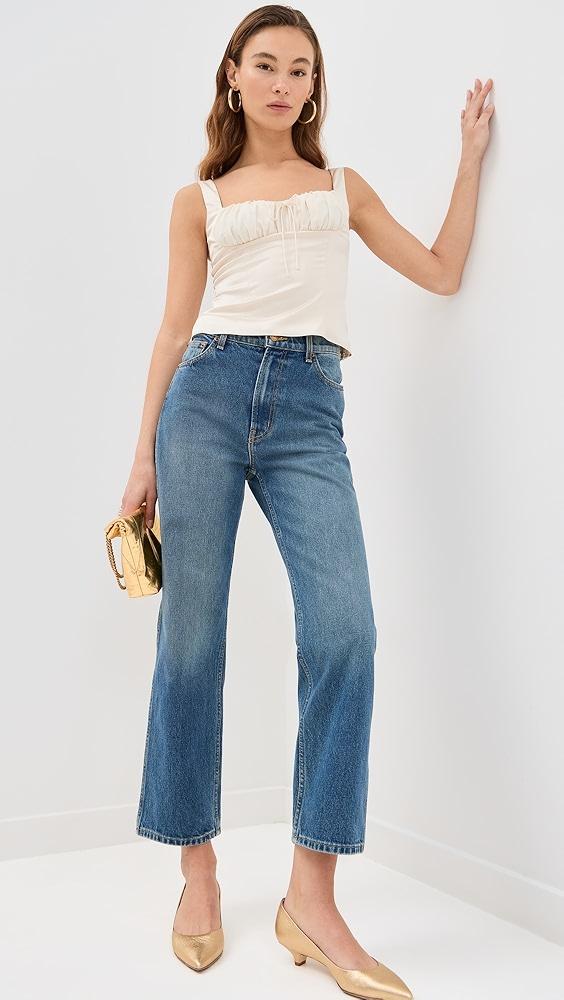 Reformation Odessa Satin Top | Shopbop Product Image