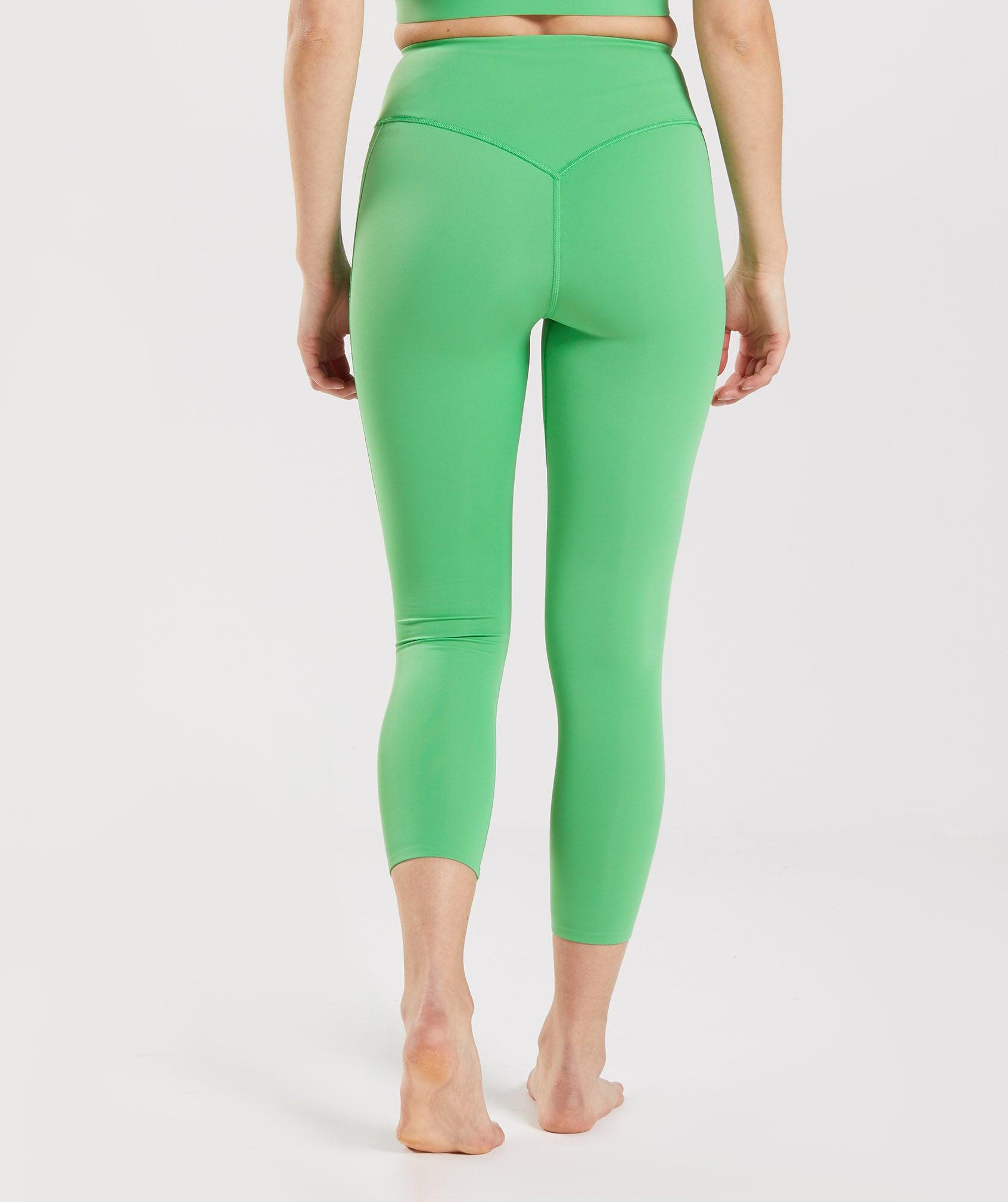 Gymshark Studio 7/8 Leggings - Apple Green Female Product Image