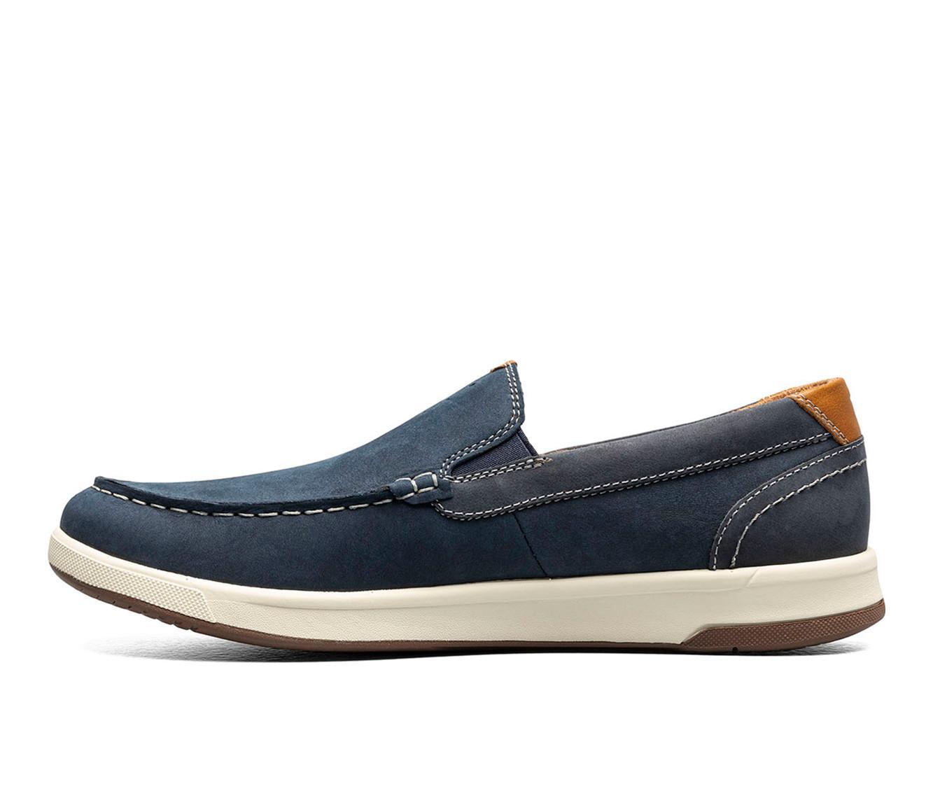 Men's Florsheim Crossover Moc Toe Slip On Casual Loafers Product Image
