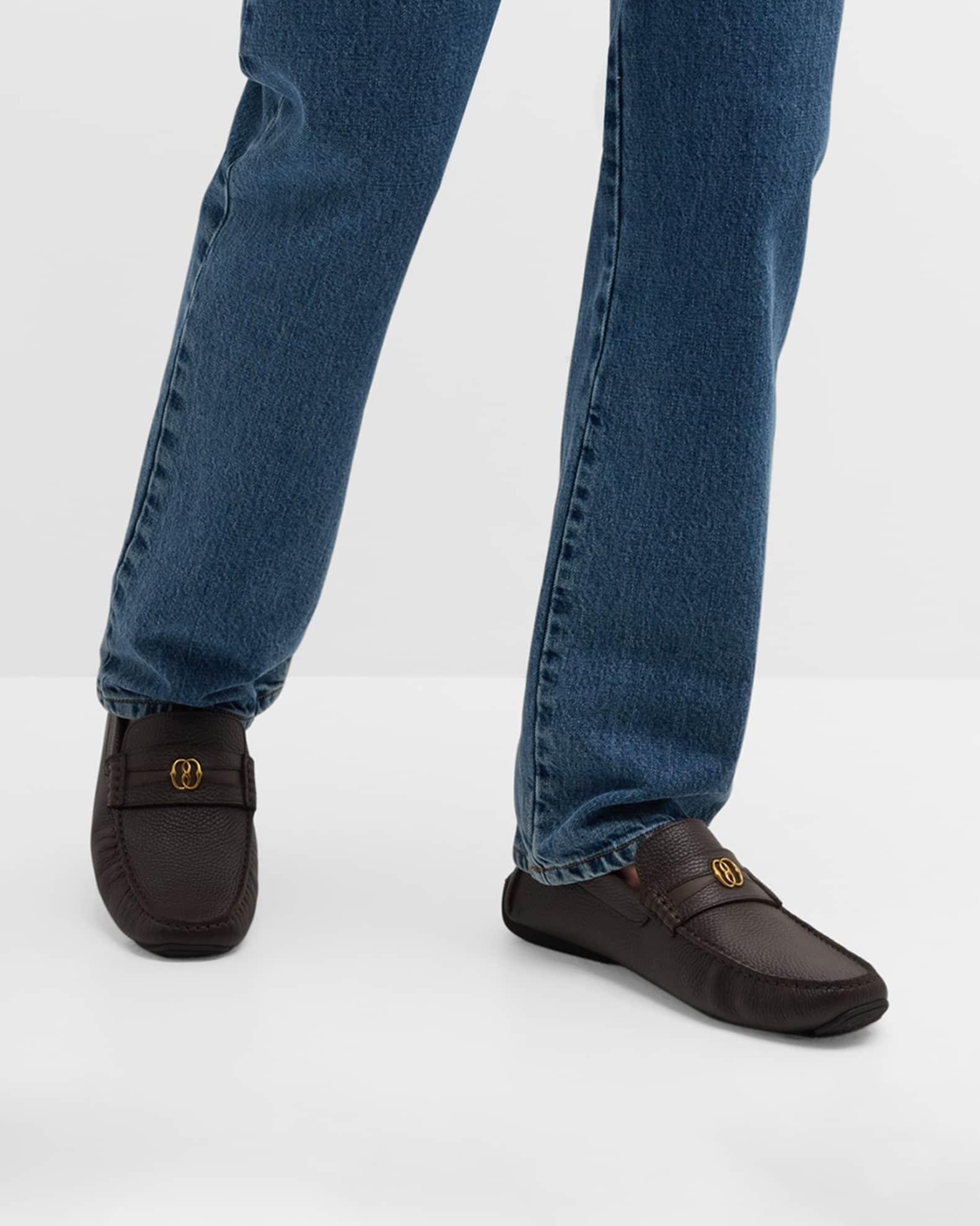 Men's Paklys Moc Toe Leather Drivers Product Image