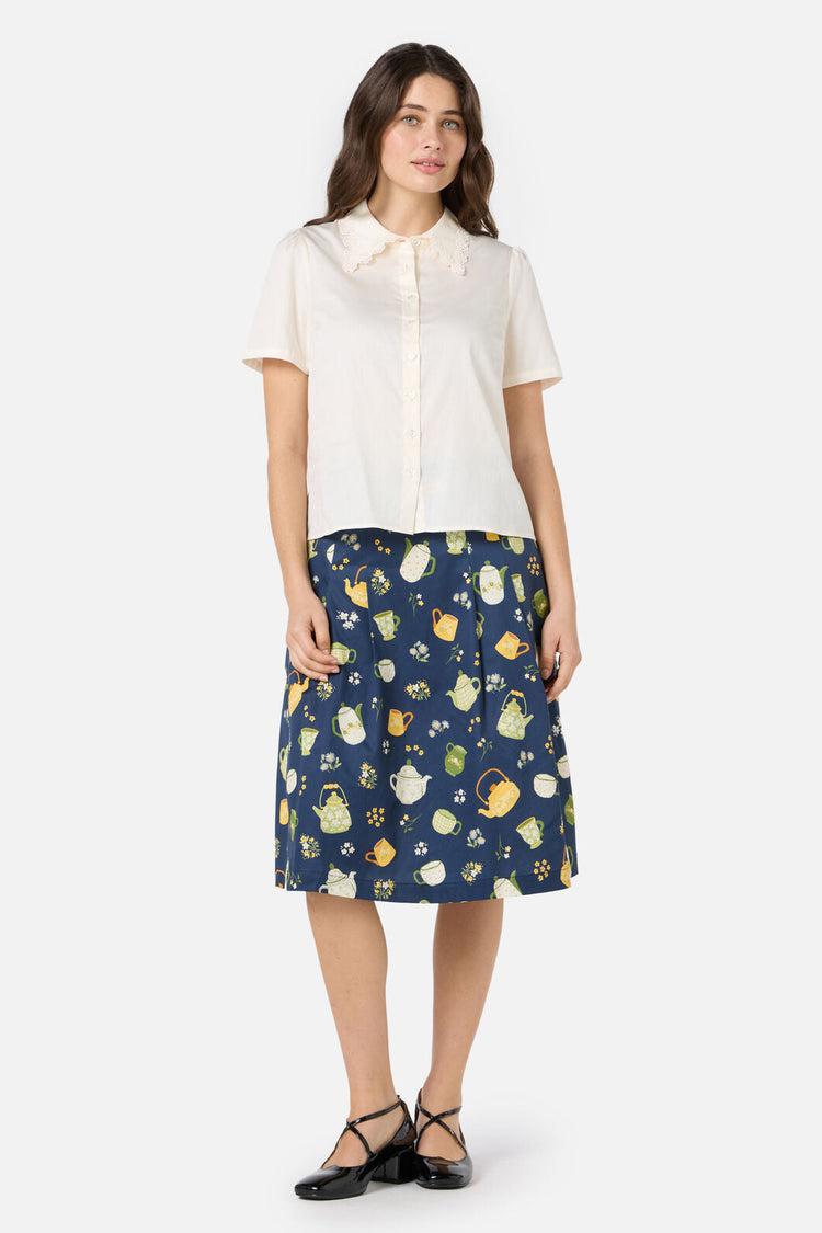 Lacey Collar Blouse Product Image