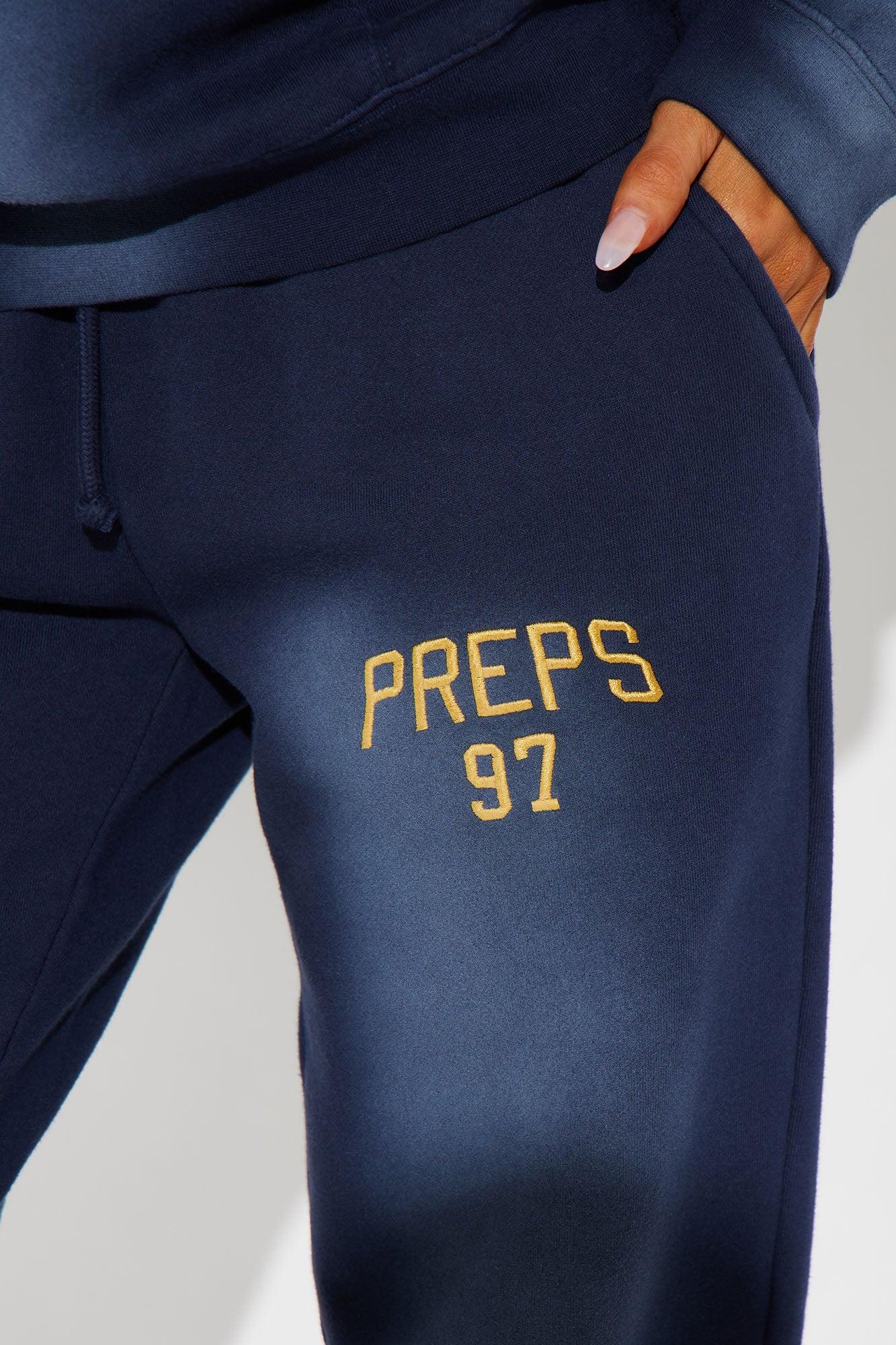 97 Fleece Pant Set - Navy Product Image