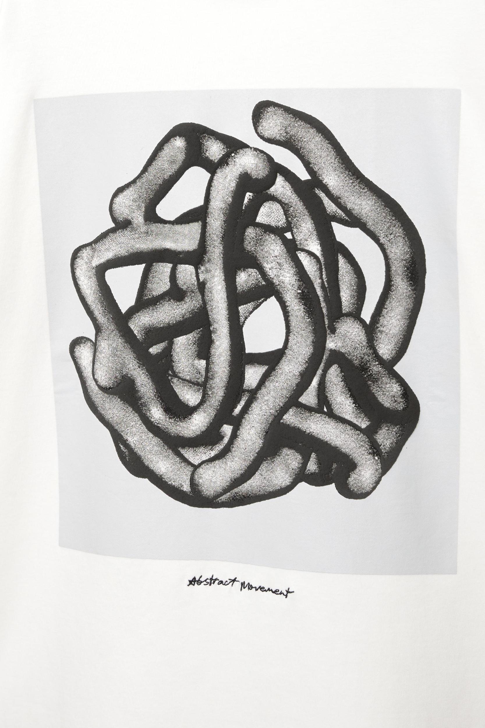 Abstract Movement short sleeve sweatshirt Product Image