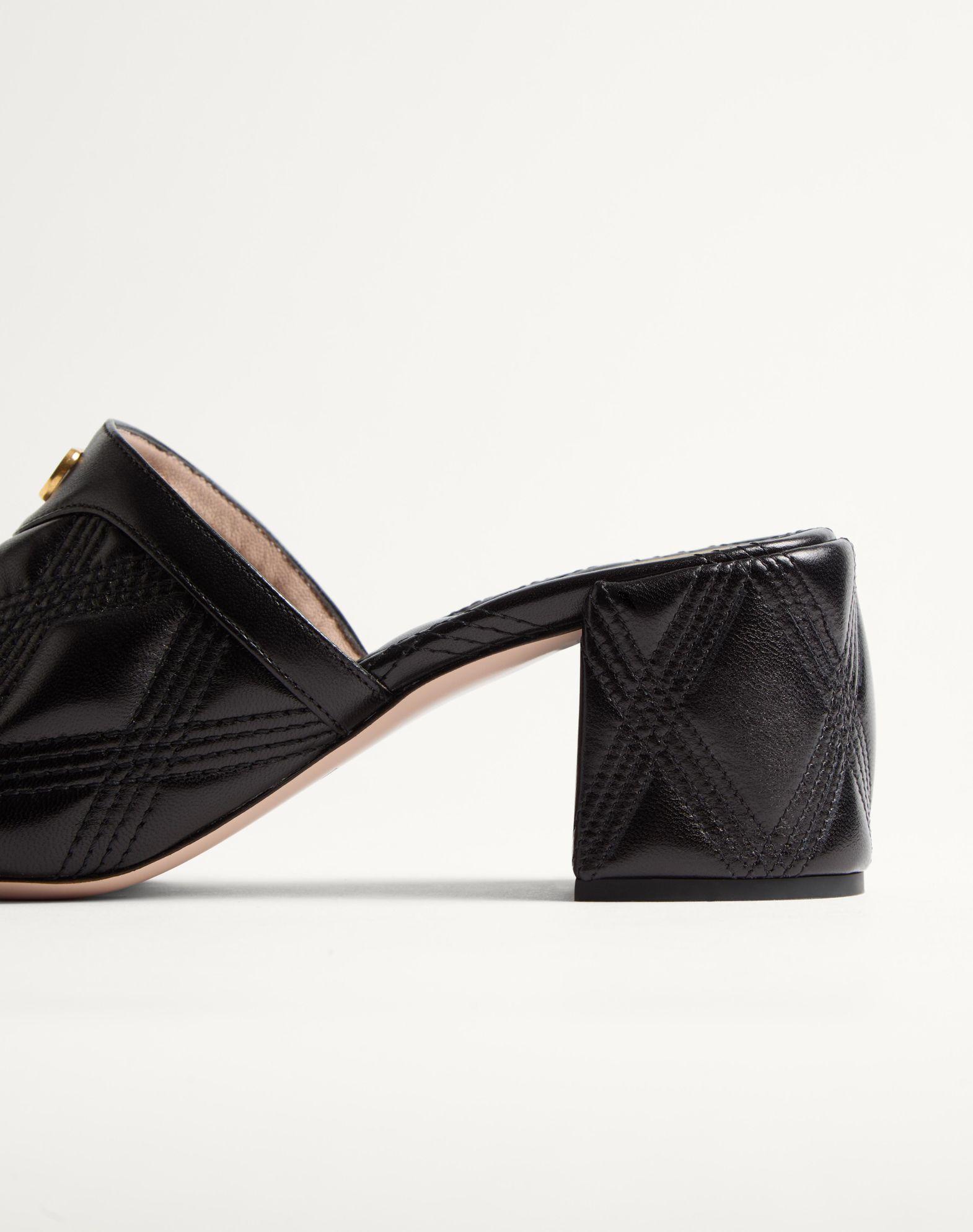 Quiltie 67 Quilted Nappa Leather Slide Sandal 60Mm Product Image