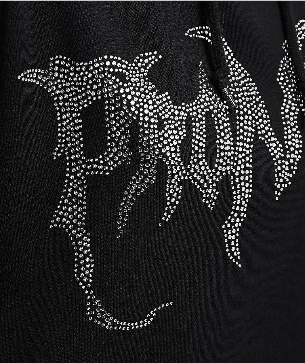 Broken Promises Graveyard Horn Black Hoodie Product Image