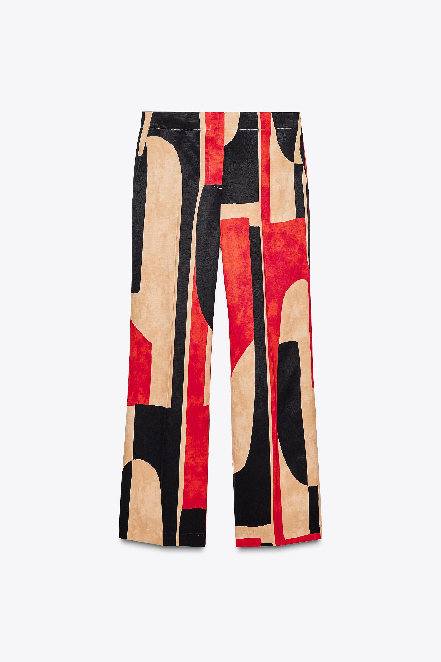 ZW COLLECTION PRINTED PANTS Product Image