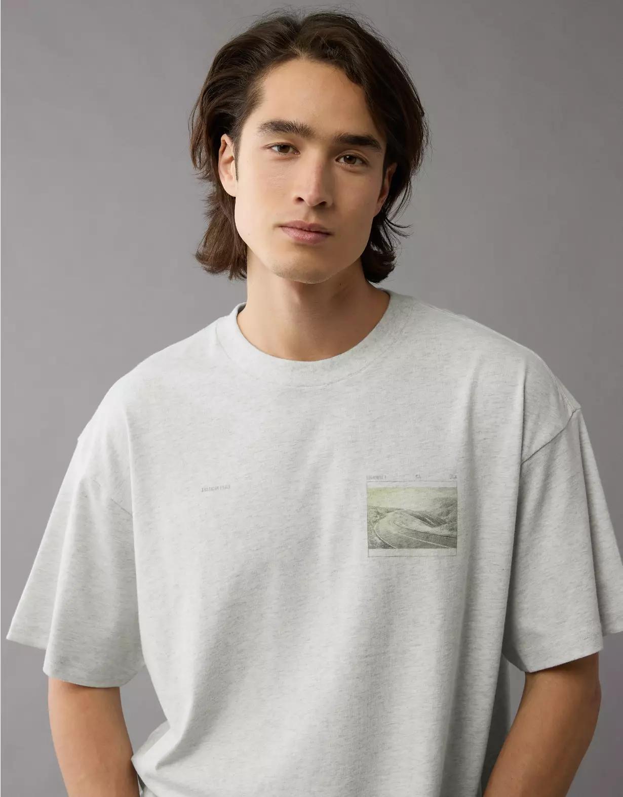 AE Boxy Photo Graphic T-Shirt Product Image