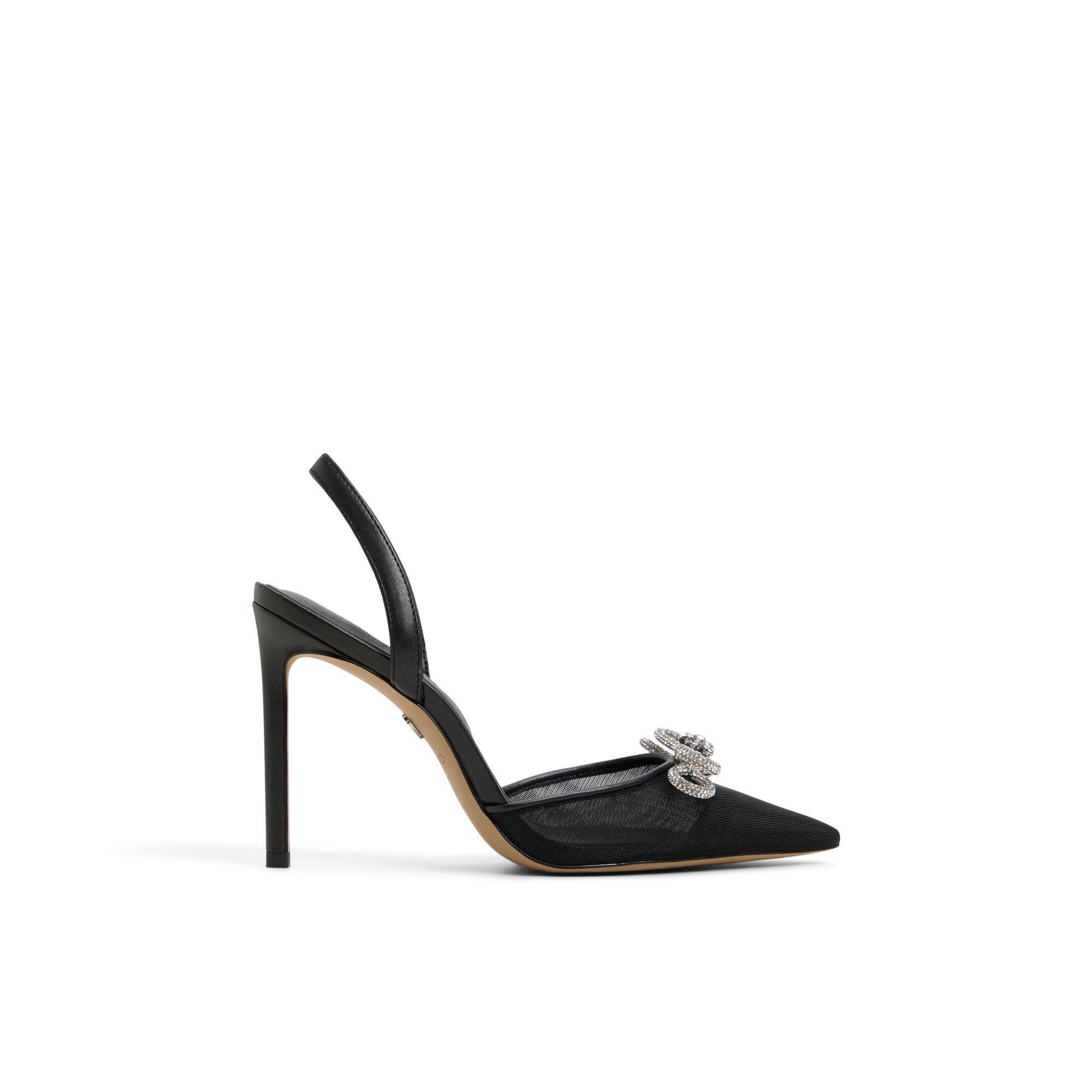 ALDO Addie - Women's Slingback Collection - Black, Size 10 Product Image